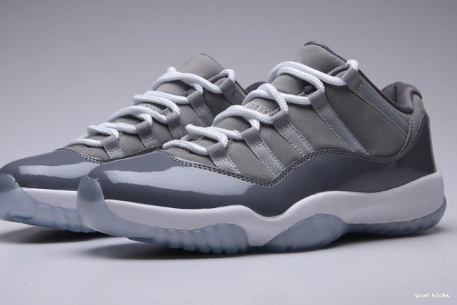 Rep Cool Grey Jordan 528895-003 Low Air 11 0725